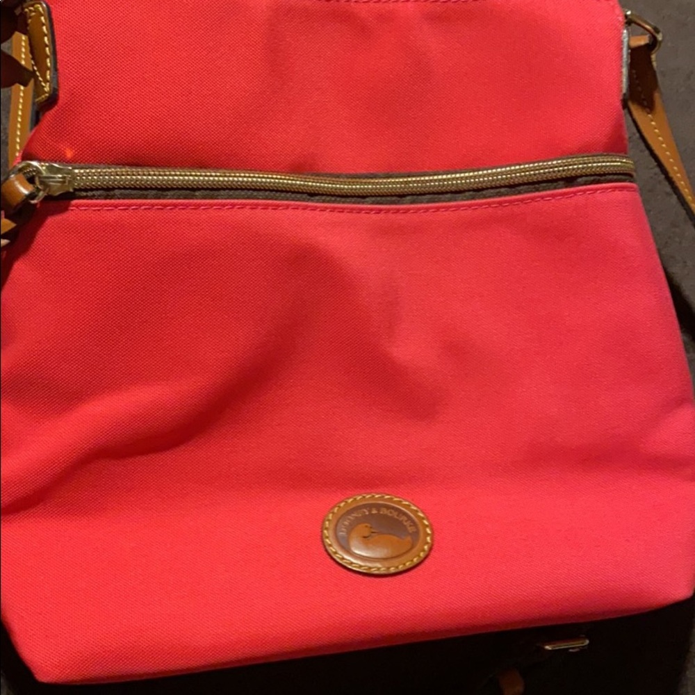 Dooney Nylon Bag with leather trim